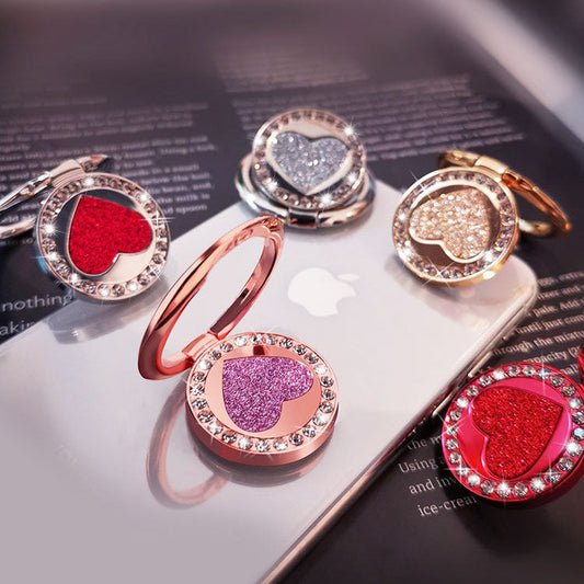 Rhinestone Glitter Love Magsafing iPhone Buckle