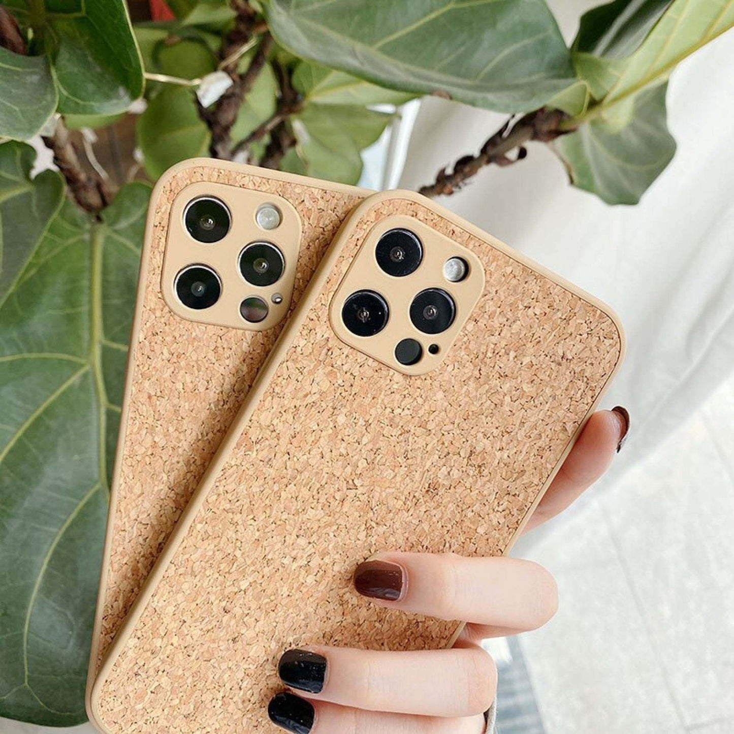 Wooden Sawdust iPhone Case