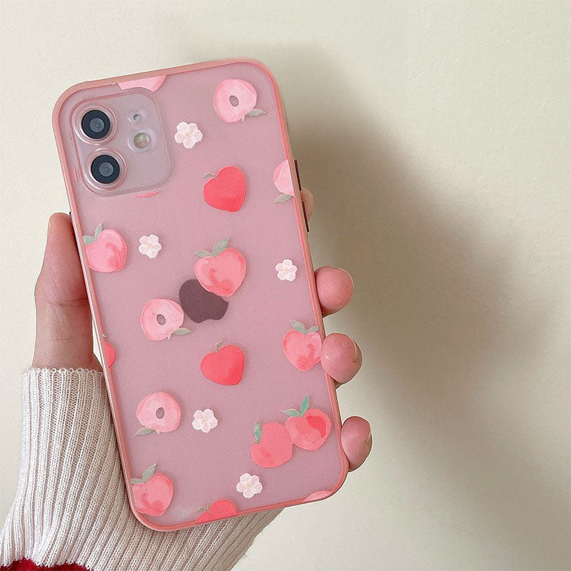 Translucent Peach iPhone Case