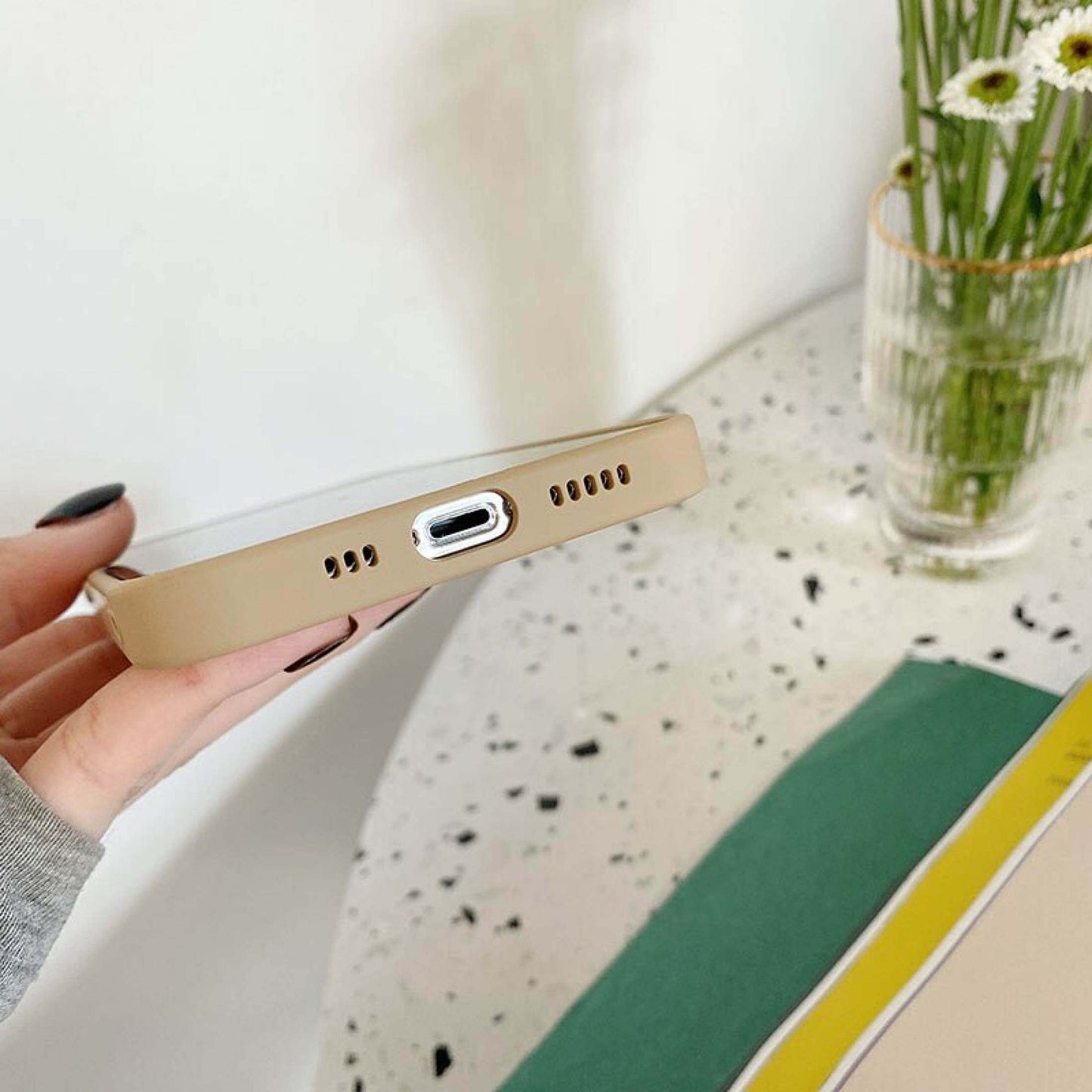 Wooden Sawdust iPhone Case