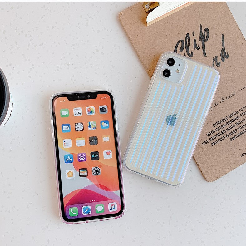 Travel Suitcase Transparent iPhone Case