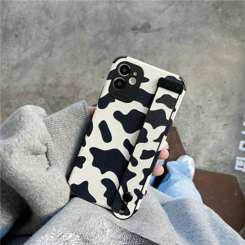 Wristband Zebra Cow Pattern iPhone Case