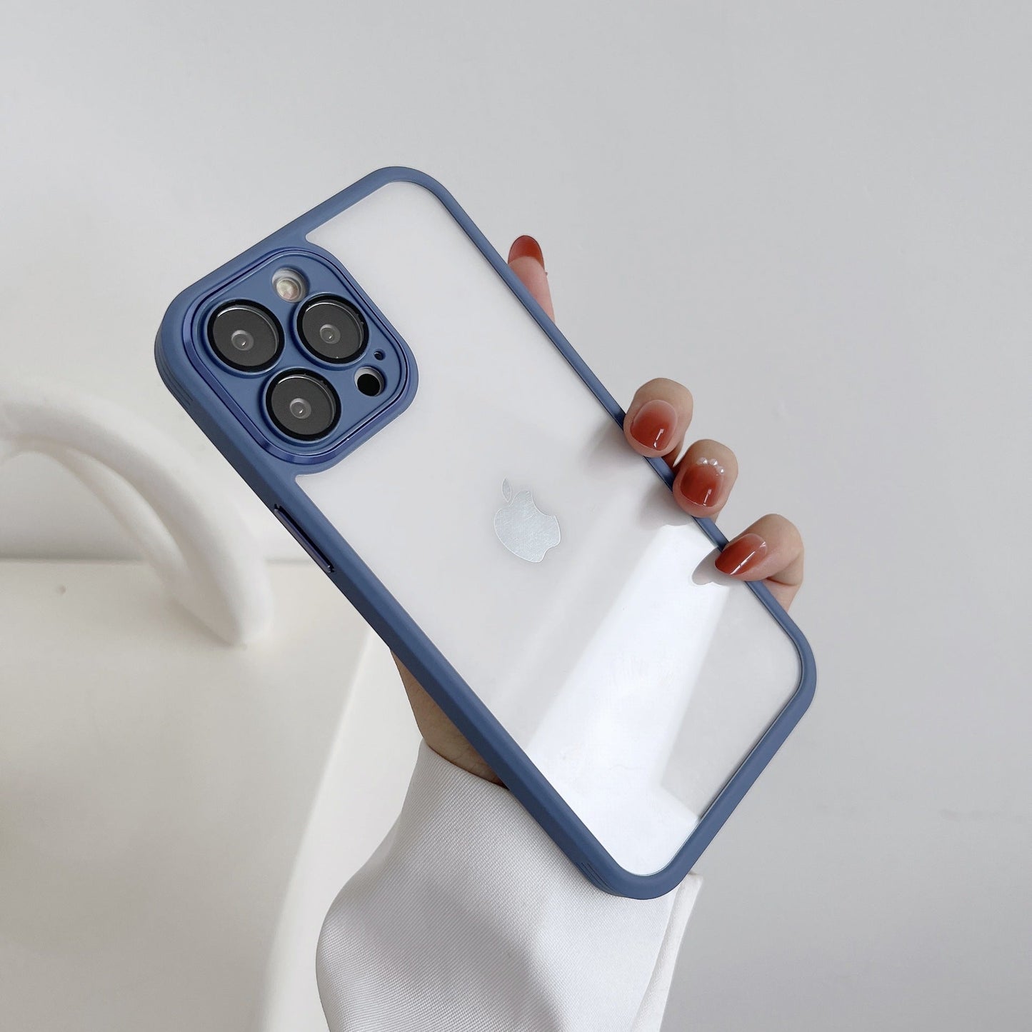 Luxury Look Shockproof Camera Protection iPhone Case