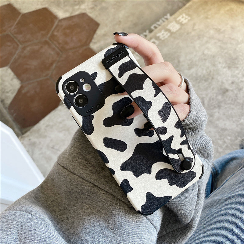 Wristband Zebra Cow Pattern iPhone Case