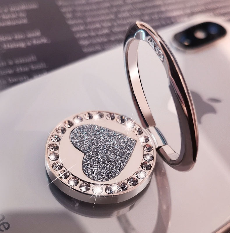 Rhinestone Glitter Love Magsafing iPhone Buckle